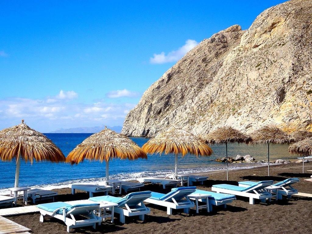 Santorini Seaside Retreat - Flora'S Summer Escape Perissa  Exteriör bild